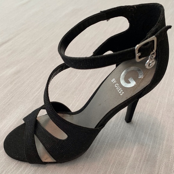 g by guess black heels